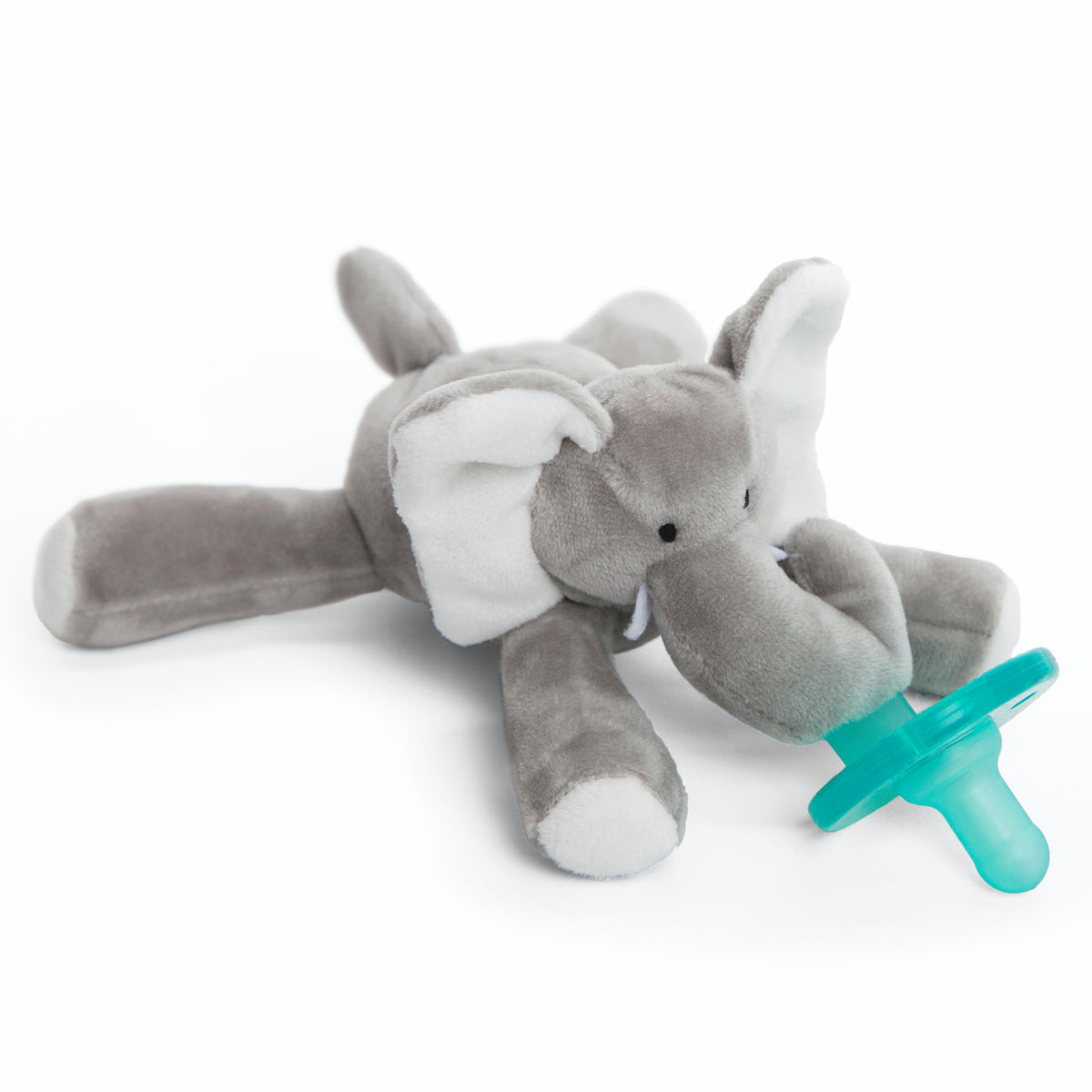 WubbaNub Infant Pacifier - Grey Elephant