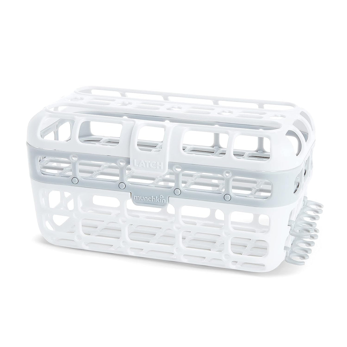 Munchkin High Capacity Dishwasher Basket, 1 Pack, Grey