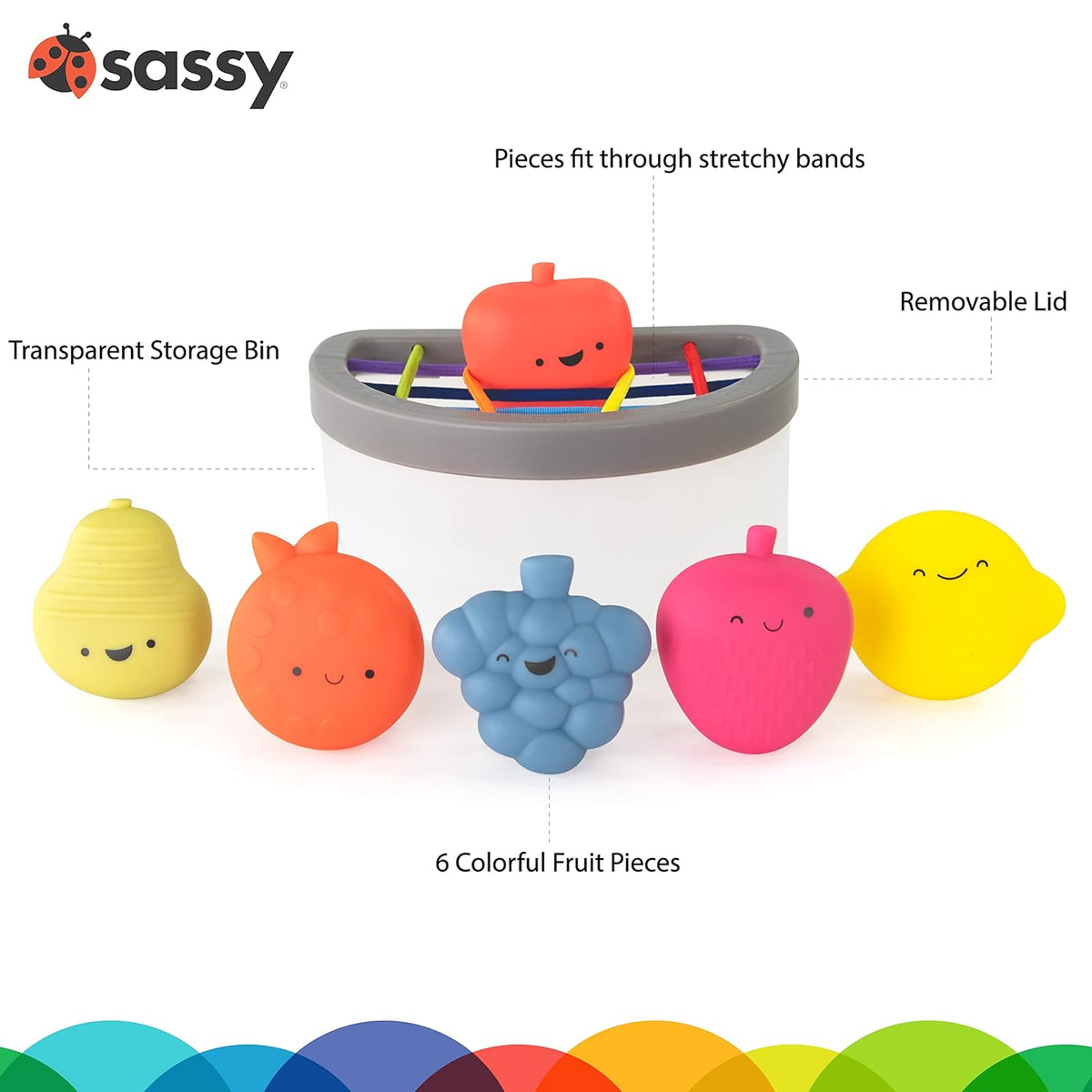 Sassy Fruit Fill N' Spill Development toy