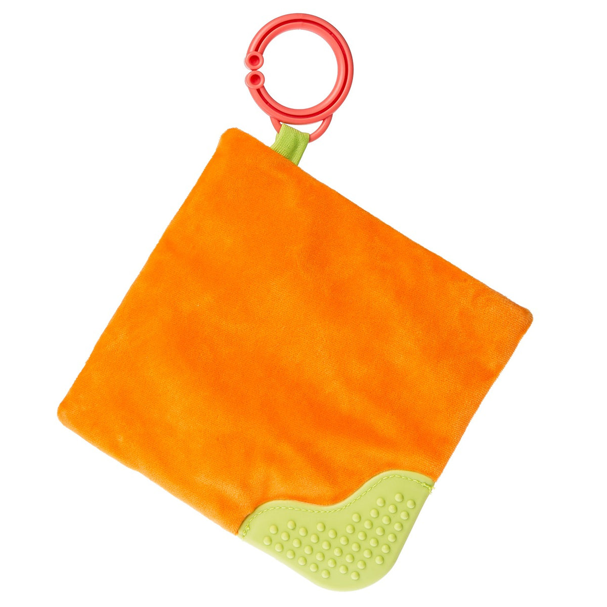 Mary Meyer Crinkle Teether Toy with Baby Paper and Squeaker, 6 x 6-Inches, Sweet Soothie Sushi