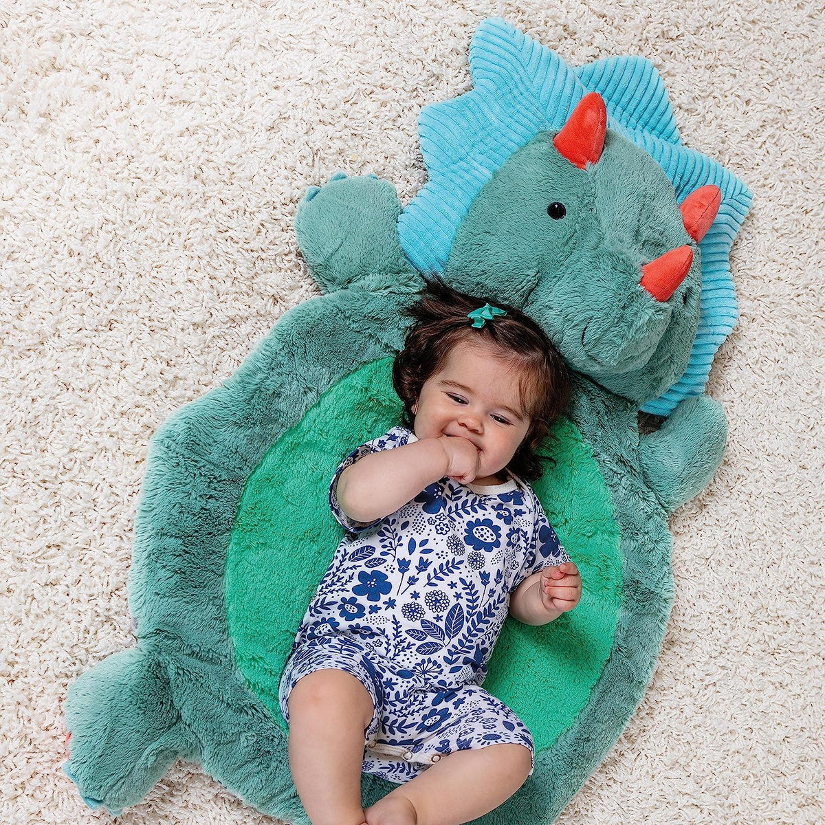 Mary Meyer Bestever Baby Mat, Pebblesaurus
