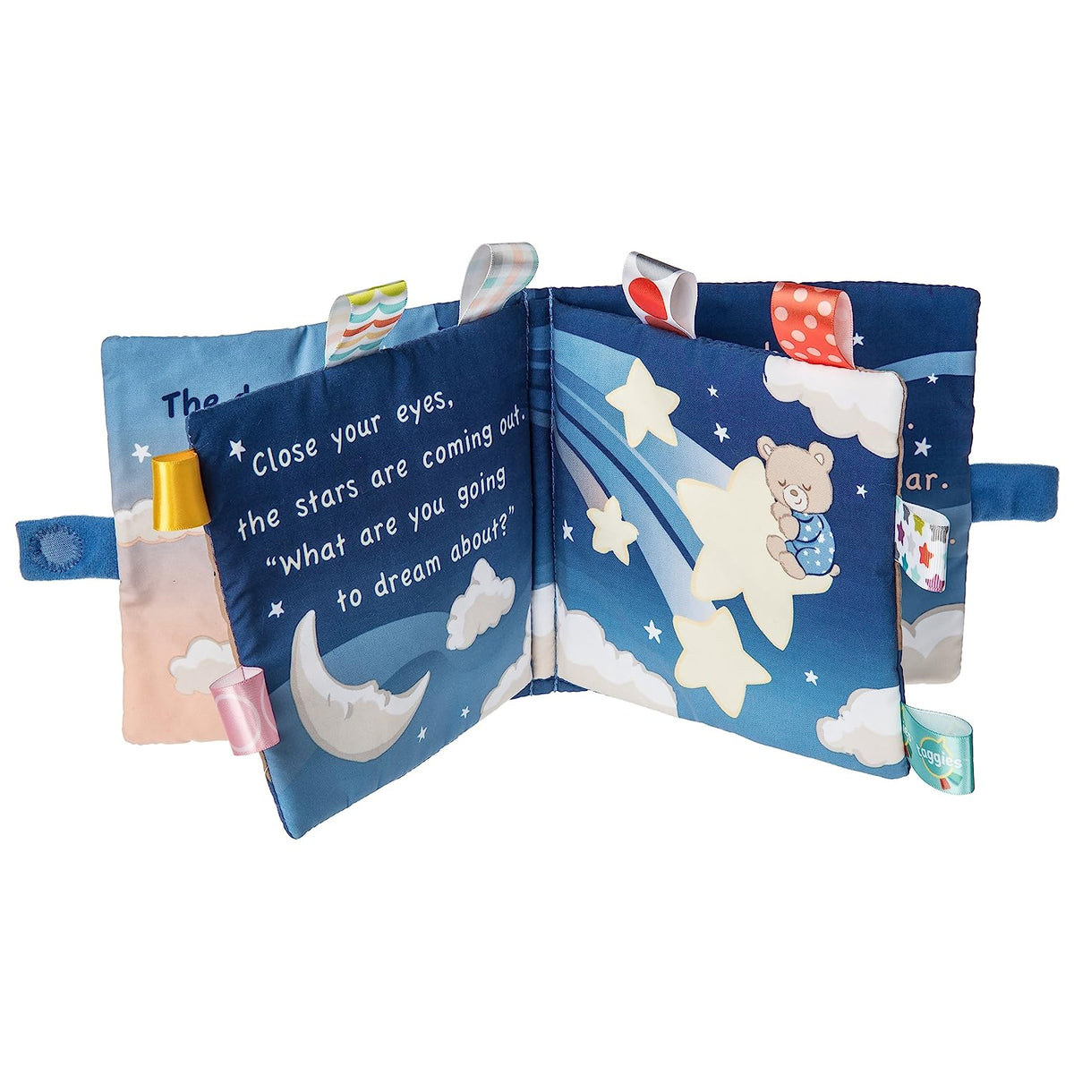 Mary Meyer Taggies Starry Night Teddy Soft Book, 6x6