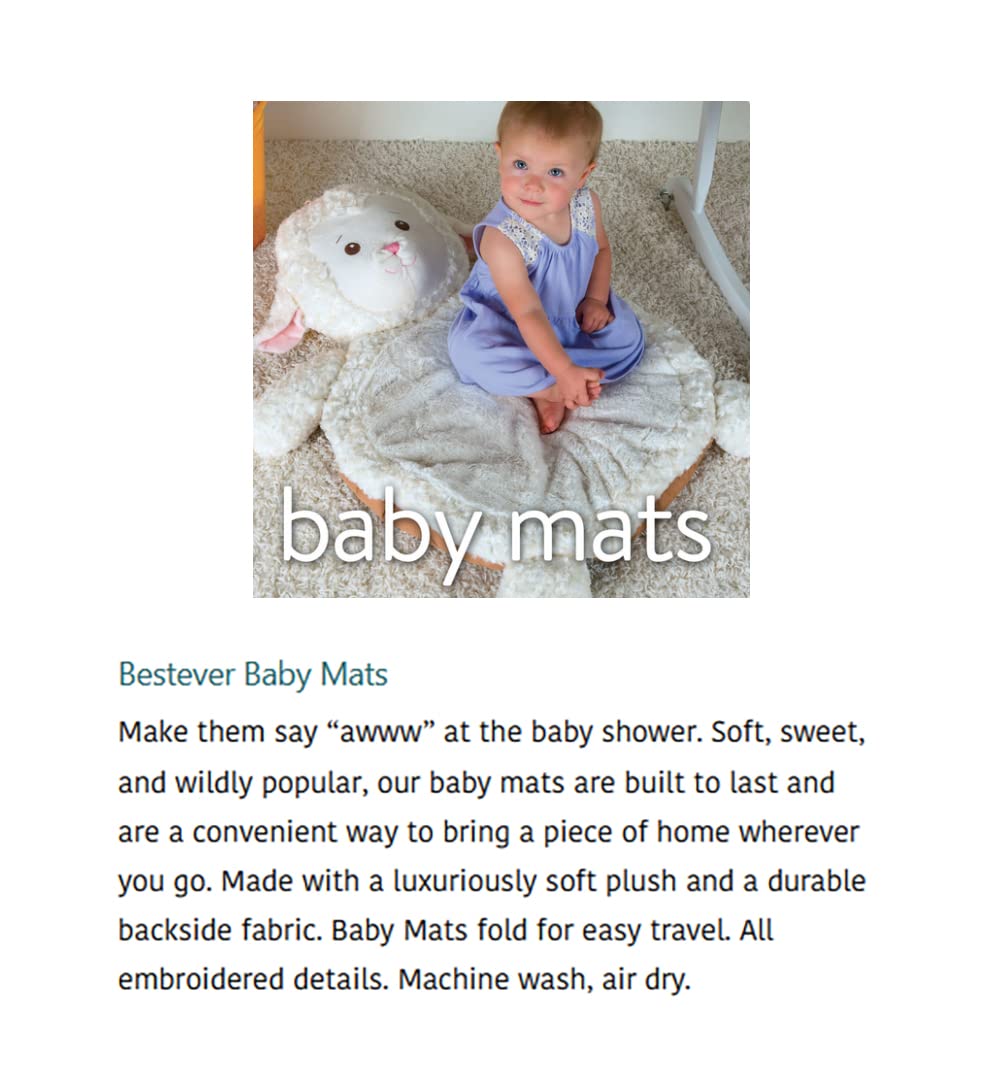 Mary Meyer Bestever Baby Mat, Pebblesaurus