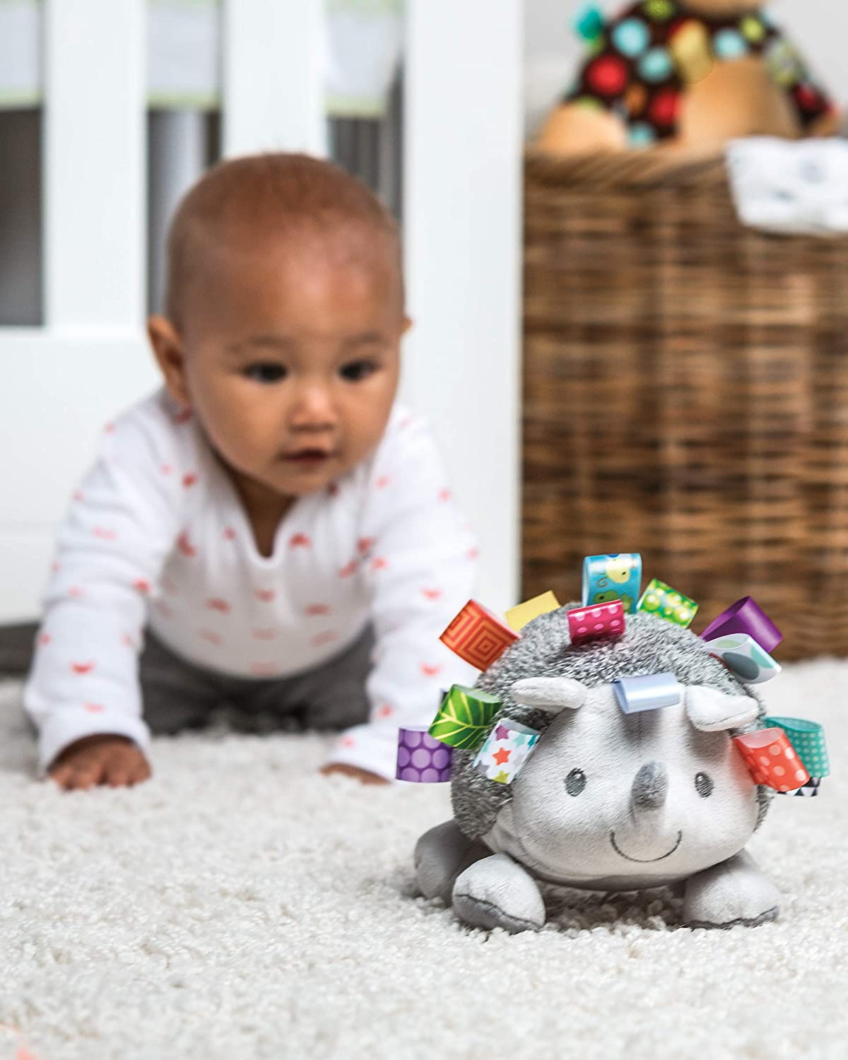Mary Meyer Taggies Soft Toy, Heather Hedgehog, 8 Inch