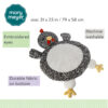 Mary Meyer Bestever Baby Mat, Rocky Chicken