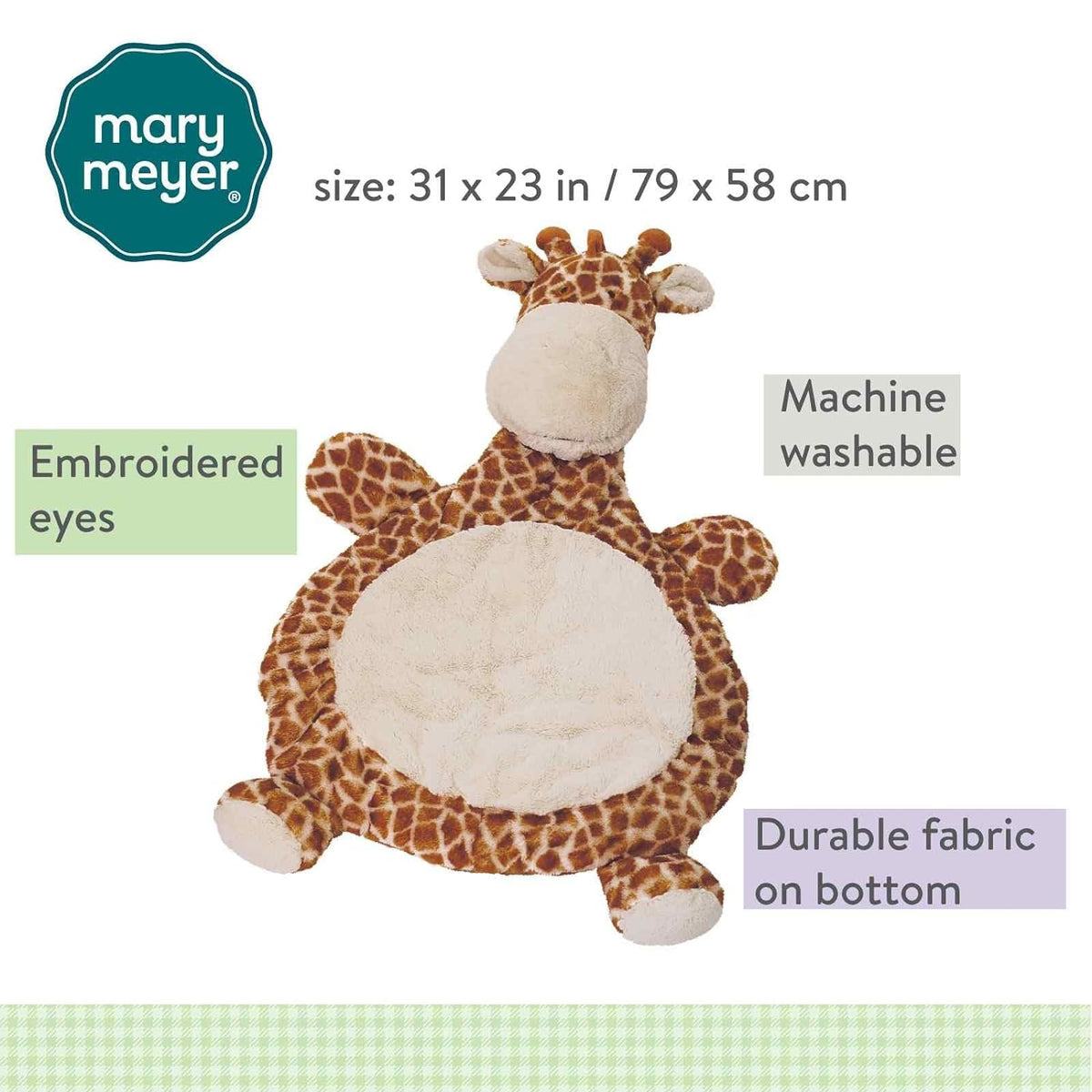 Mary Meyer Bestever Baby Mat, Giraffe