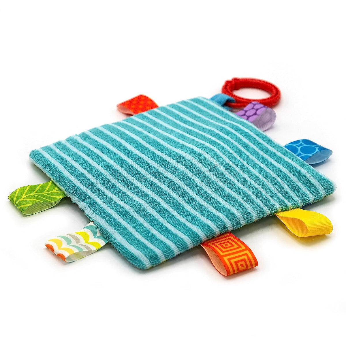 Mary Meyer Taggies Crinkle Me Baby Toy, Brother Puppy, 6.5x6.5 Inch