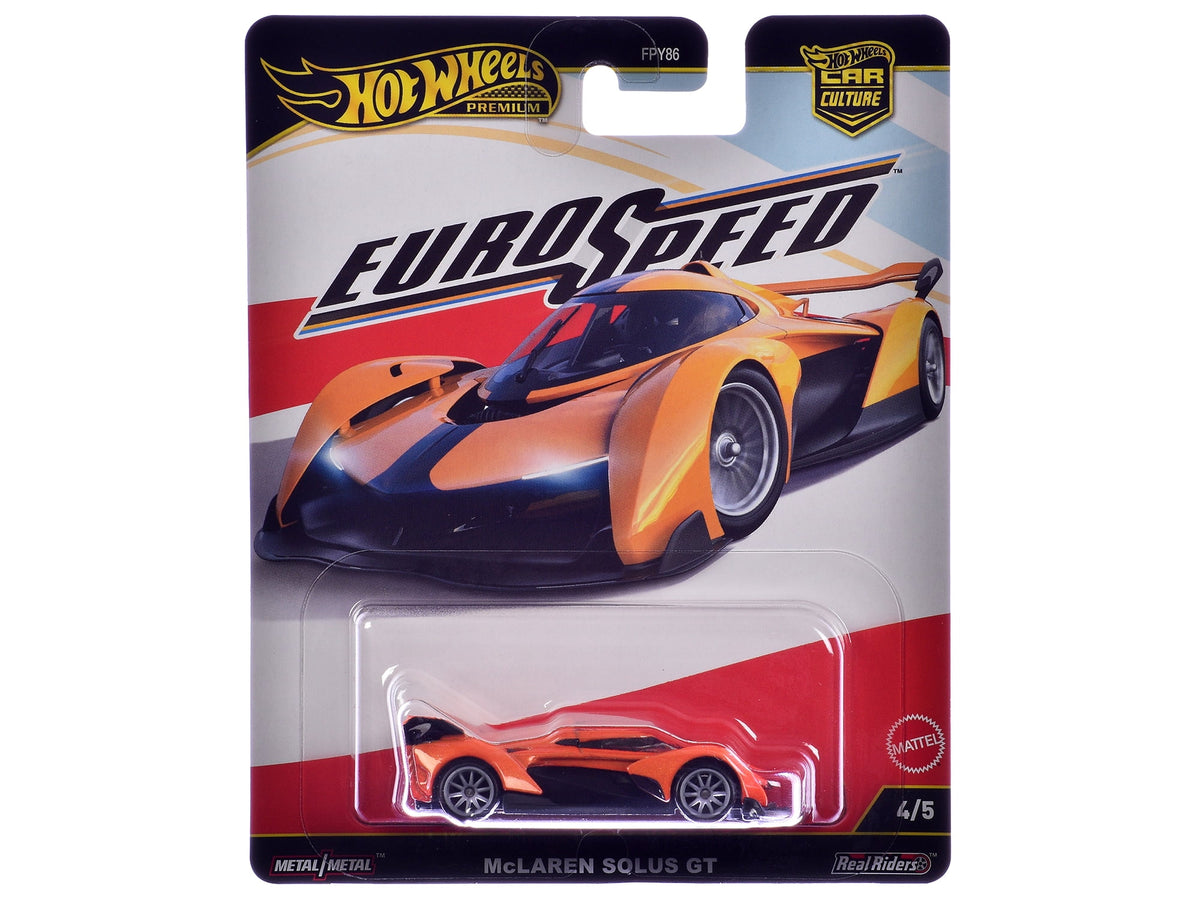 Hot Wheels Car Culture Euro Speed 2025 Series L 5-Pack Diecast Cars