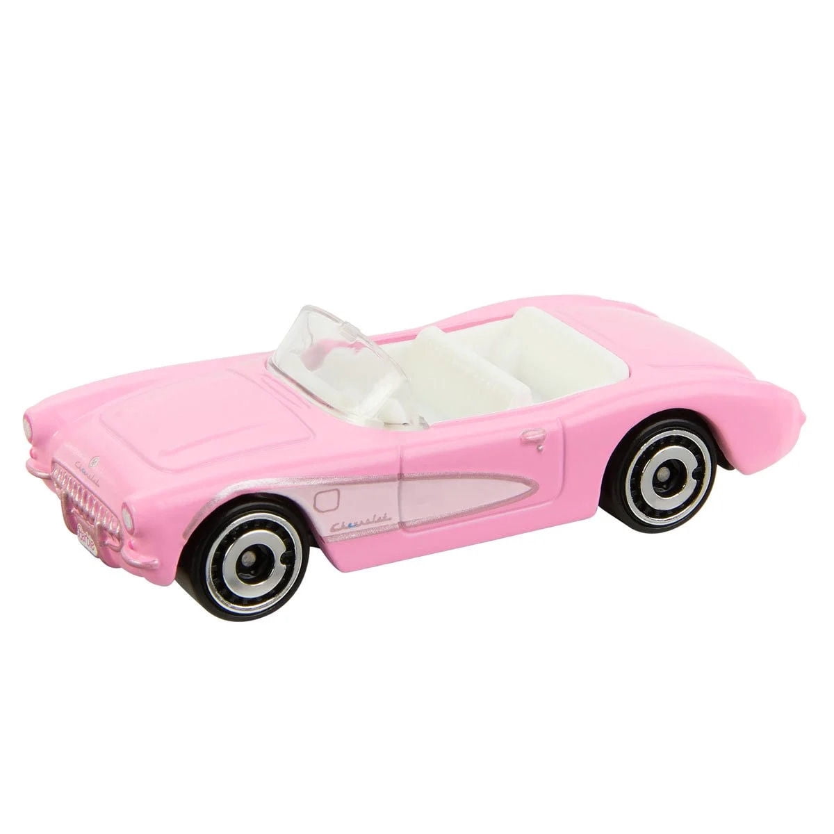 Barbie The Movie 2023 Hot Wheels Collectible Car Pink 1956 Corvette Convertible - view 5