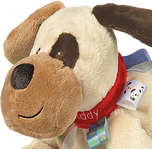 Mary Meyer Taggies Buddy Dog, Brown / Beige Soft Toy, 12"