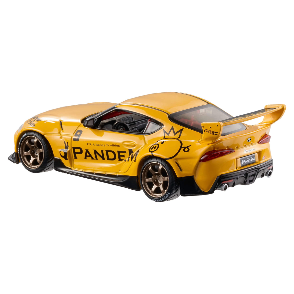 Hot Wheels Premium 1:43 Scale Real Riders Toyota Supra Die-Cast Car - view 5