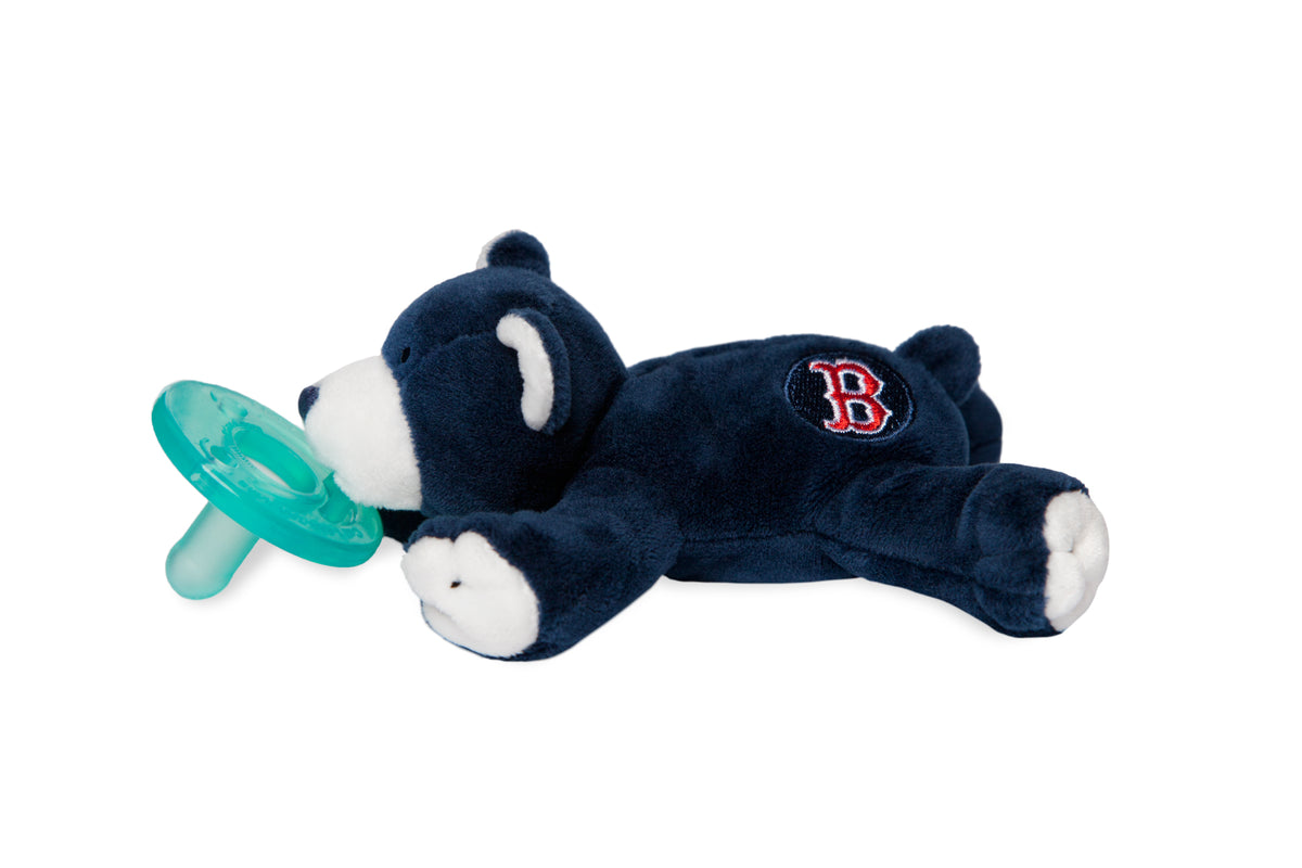 WubbaNub Infant Pacifier - MLB Boston Red Sox Bear
