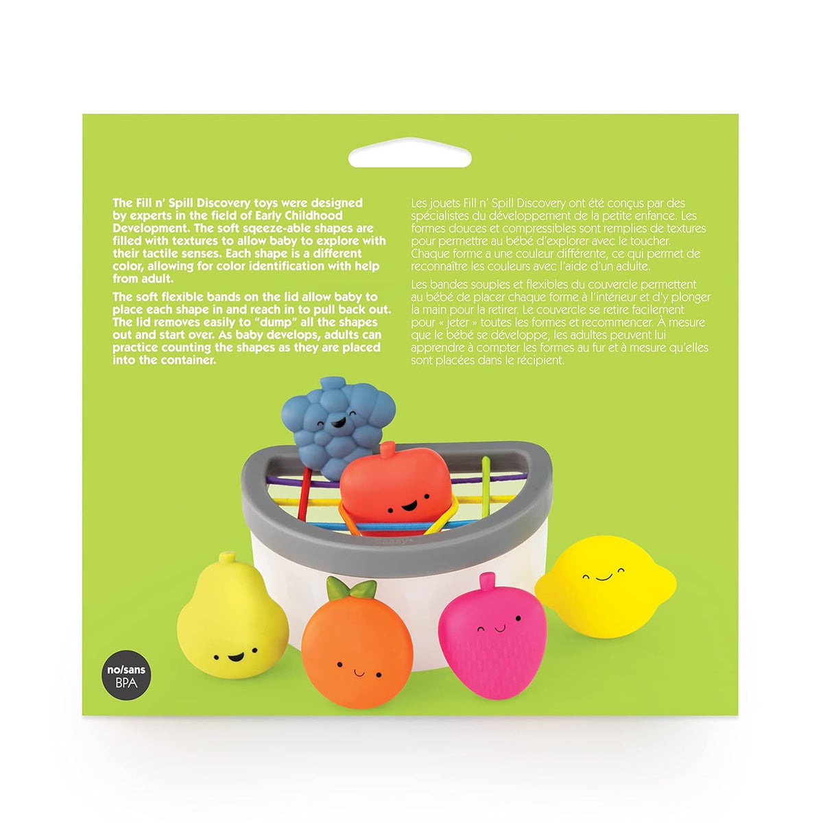 Sassy Fruit Fill N' Spill Development toy