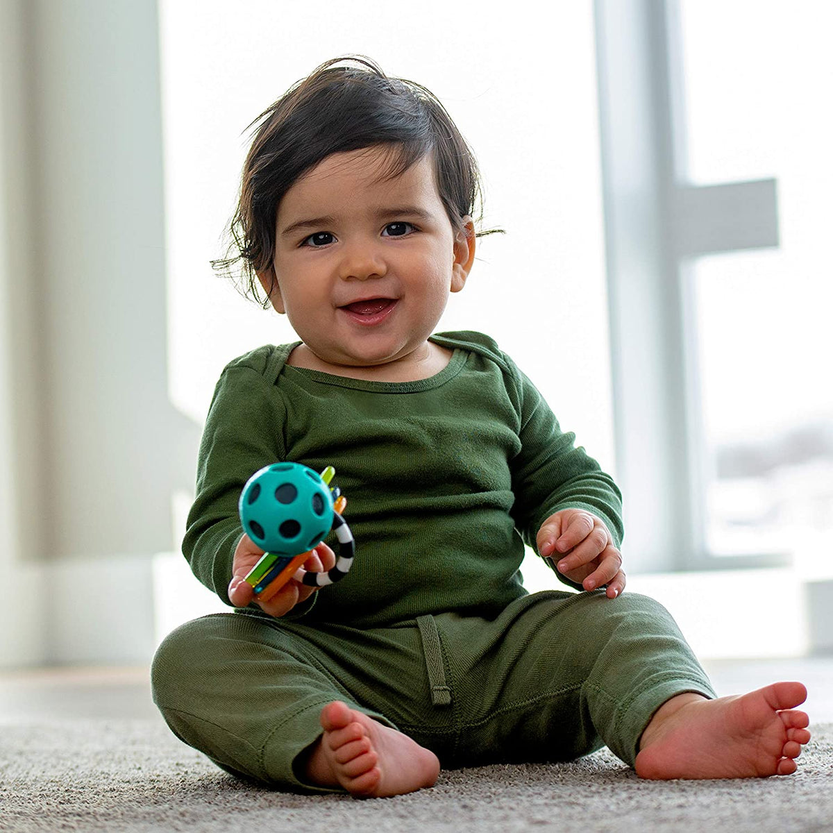 Sassy Shake, Rattle & Chew Baby Box - 4+ Months