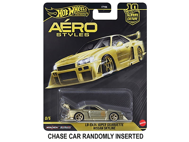 "Aero Styles" 5 piece Set "Car Culture 10th Anniversary" 2026 Series U Diecast Model Cars by Hot Wheels - view 2