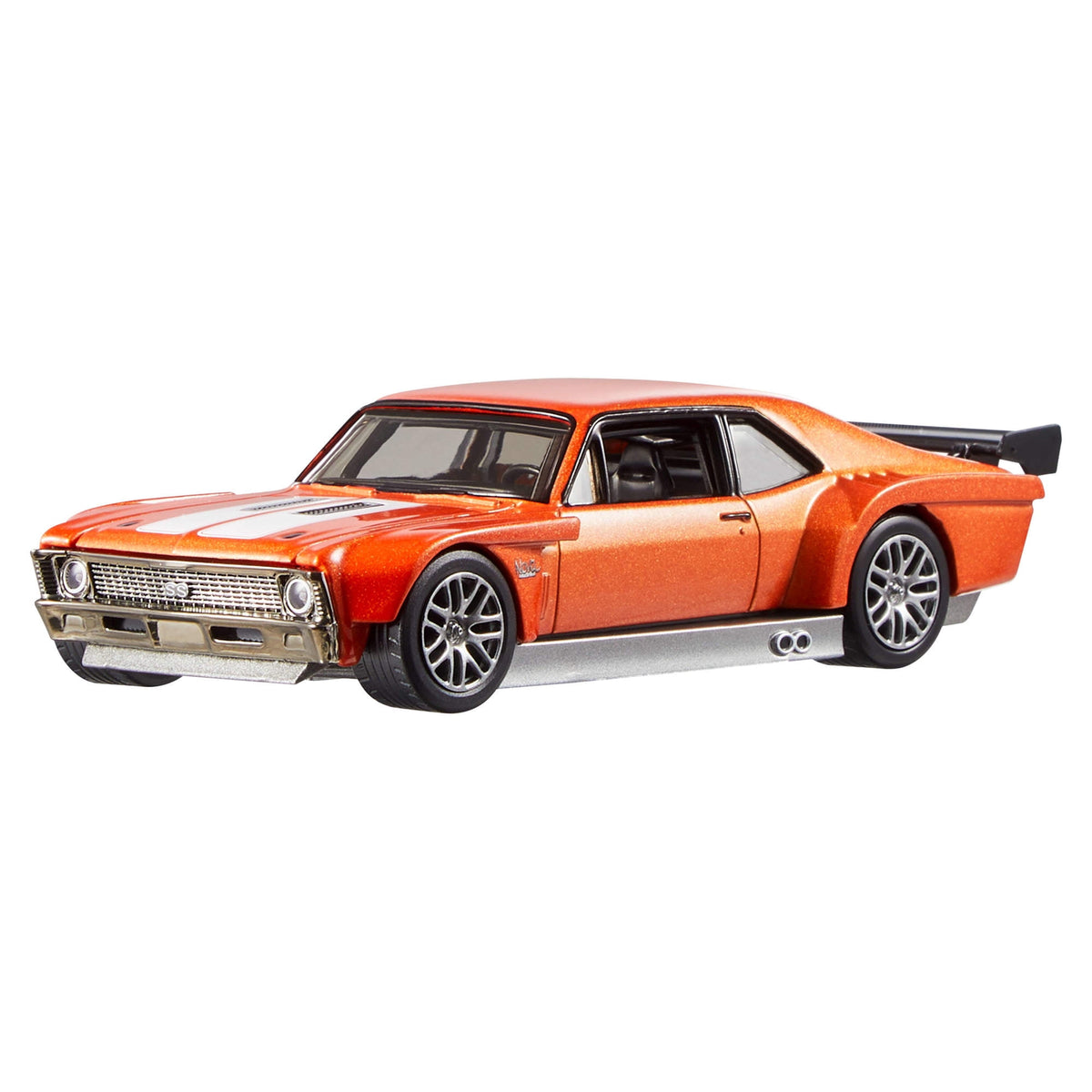 Hot Wheels Premium 1:43 Scale Real Riders Custom 1970 Chevy Nova Die-Cast Car