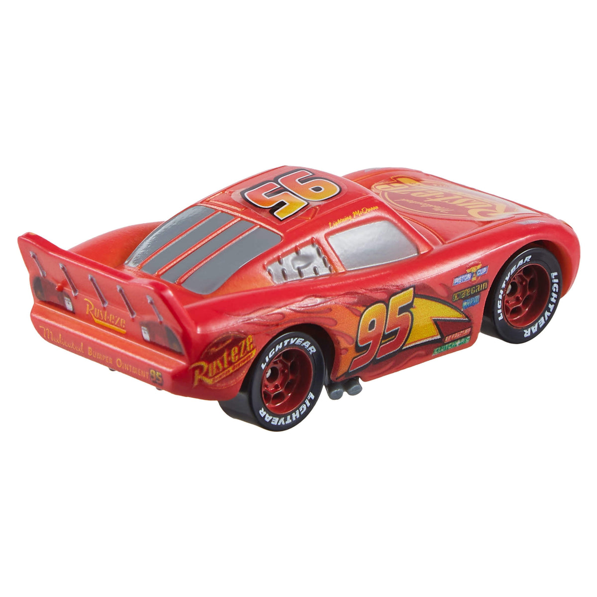 Disney and Pixar Cars Color Changers 1:55 Scale Lightning McQueen (Yellow) Toy Car
