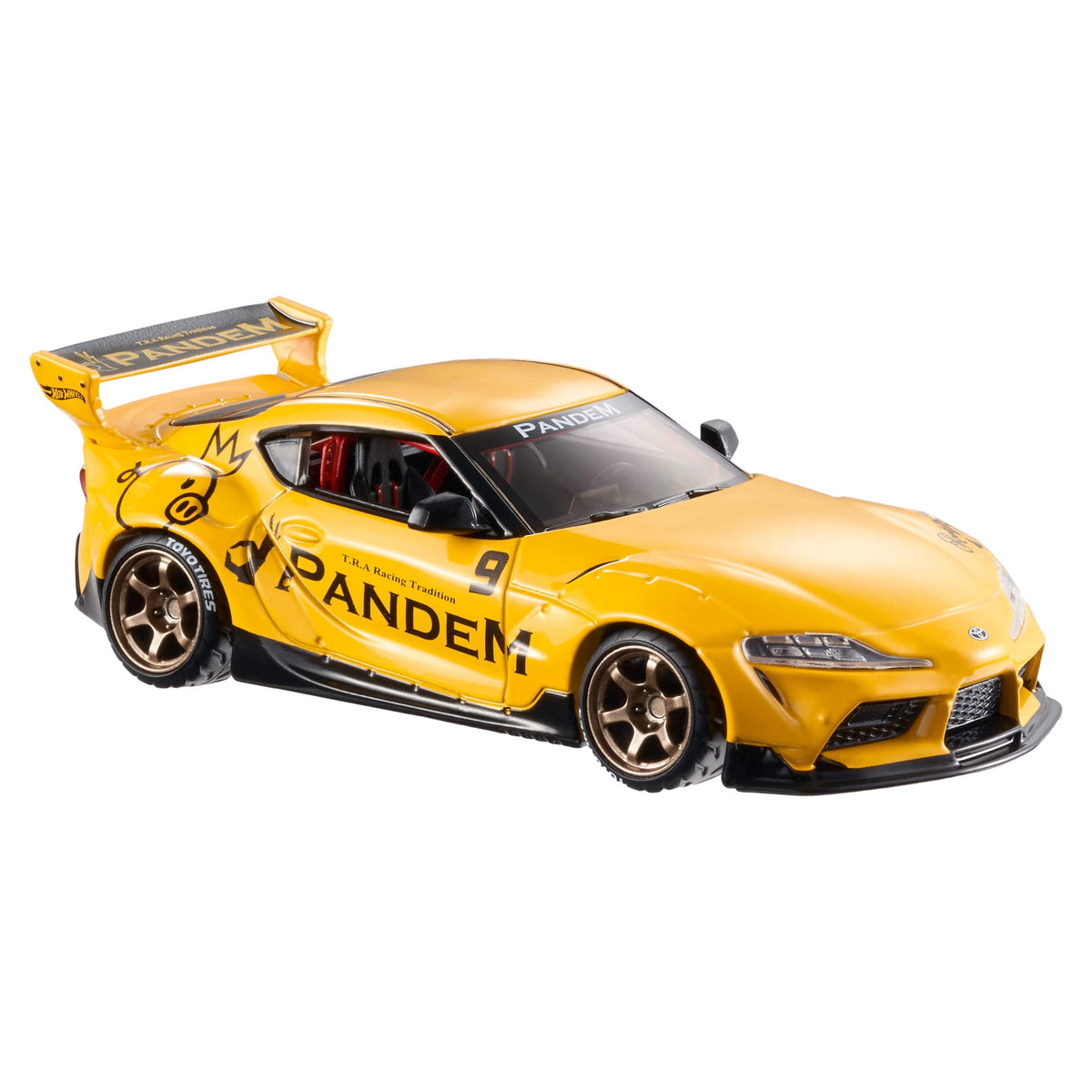 Hot Wheels Premium 1:43 Scale Real Riders Toyota Supra Die-Cast Car