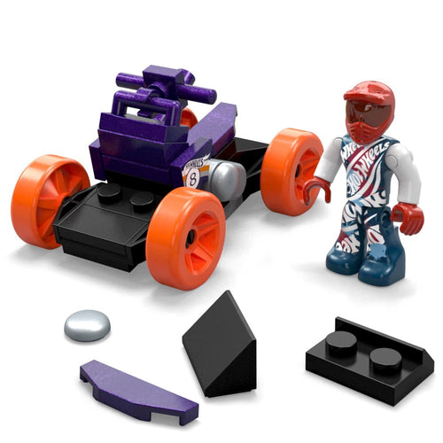 Hot Wheels Mega Small Racers Quad Rod, 35 Bricks