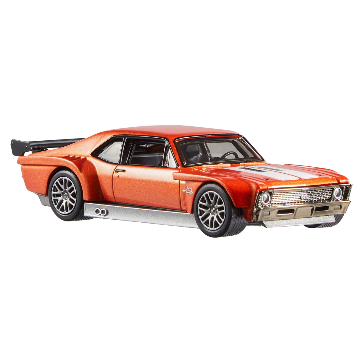 Hot Wheels Premium 1:43 Scale Real Riders Custom 1970 Chevy Nova Die-Cast Car
