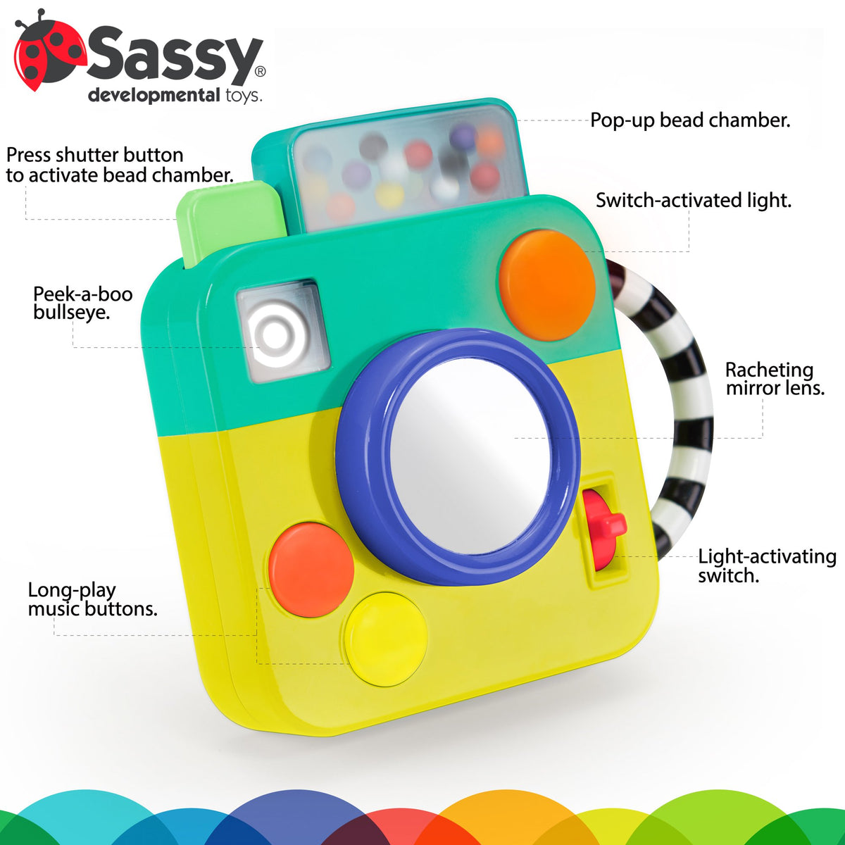 Sassy Busy Baby Camera Musical