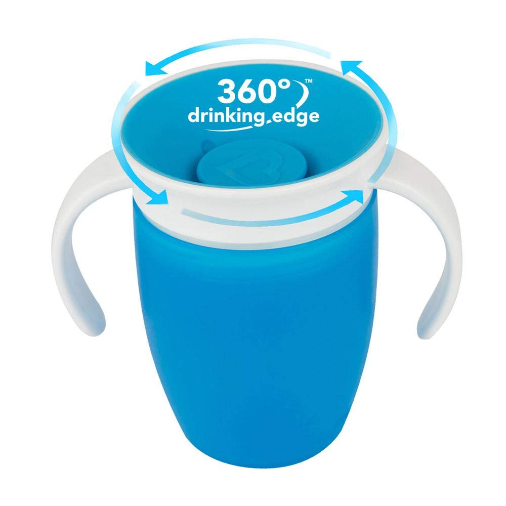 Munchkin Miracle 360 Tazza Termica Personalizzabile Con Adesivi - Anti-versamento, Per Bambini Dai 18 Mesi