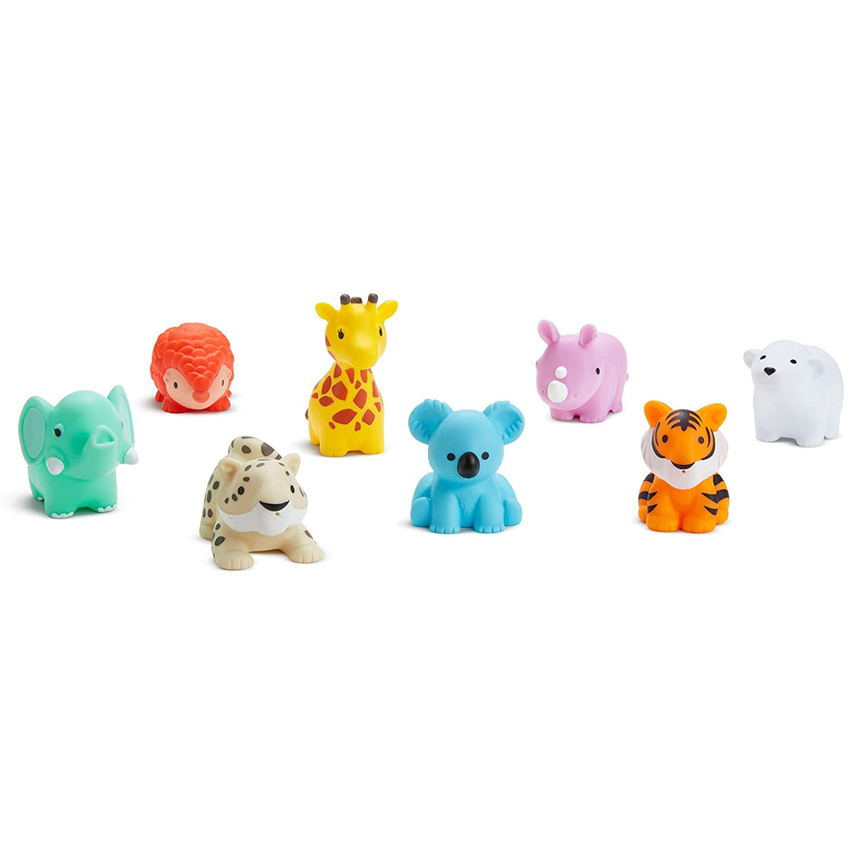 Munchkin Wild Animal Baby Bath Toy Squirts, 8 Pack