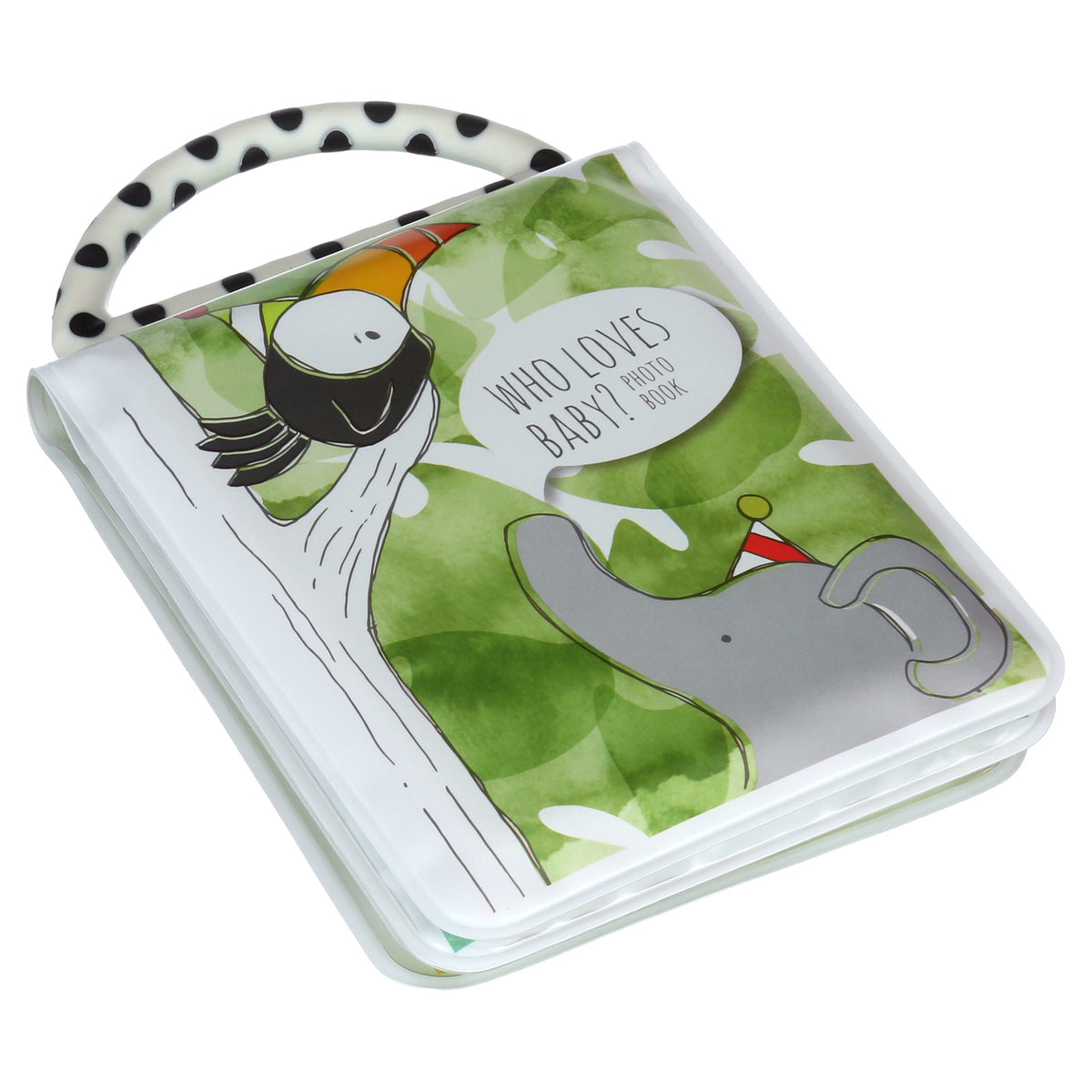 Sassy Look Book Baby Photo Album, Holds 6 Photos