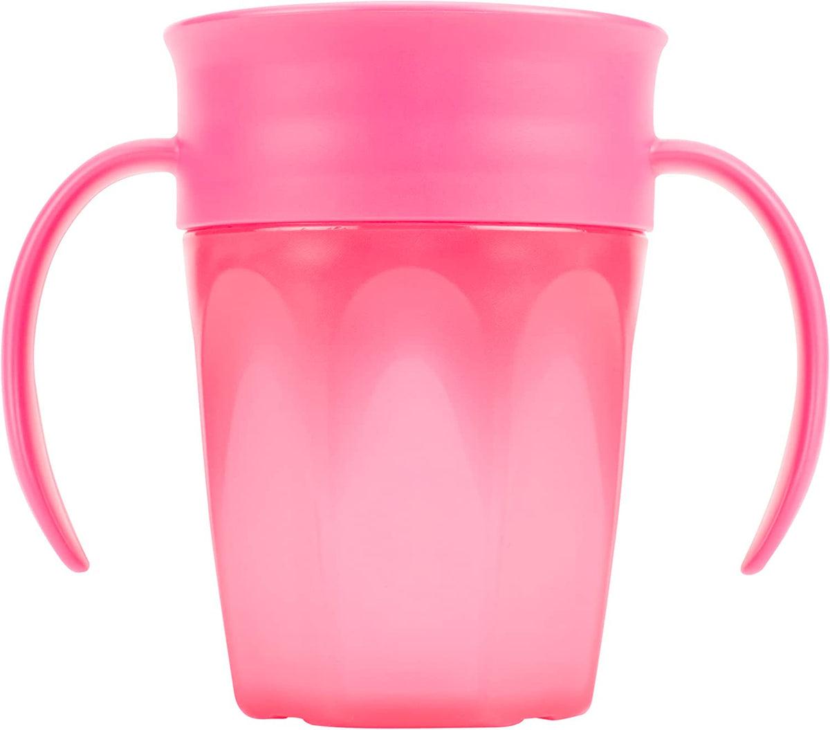 Dr. Brown's Cheers 360 Spoutless Training Cup, 6m+, 7 Ounce, Pink