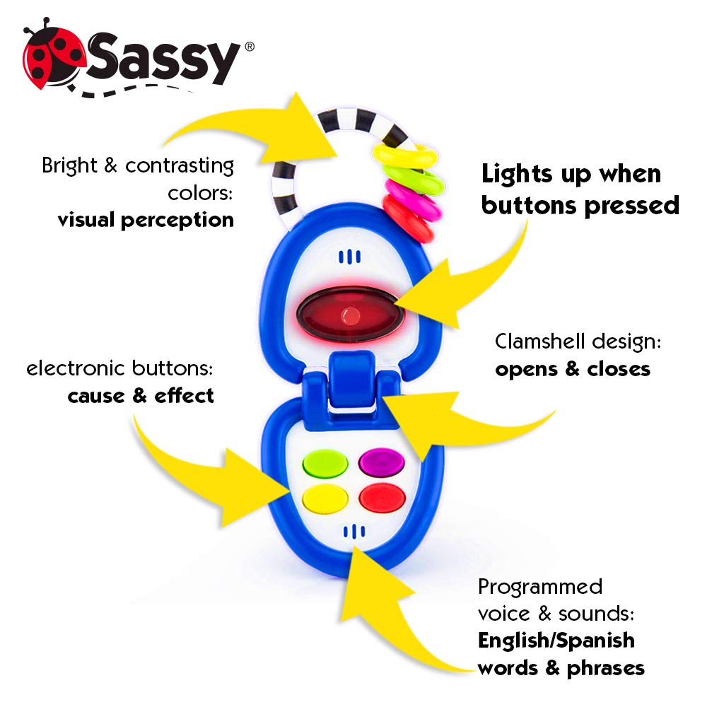Sassy Phone of My Own Baby Interactive Activity Toy