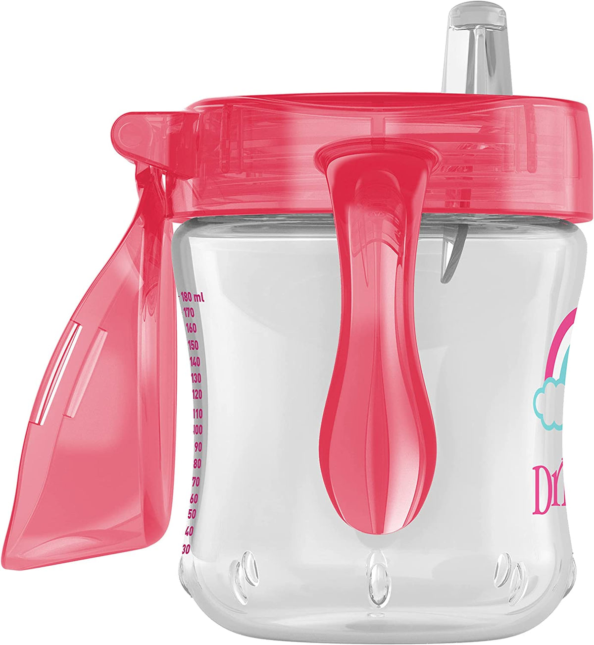 Dr. Brown's Transition Sippy Cup with Soft Spout - Pink - 6oz - 6m+