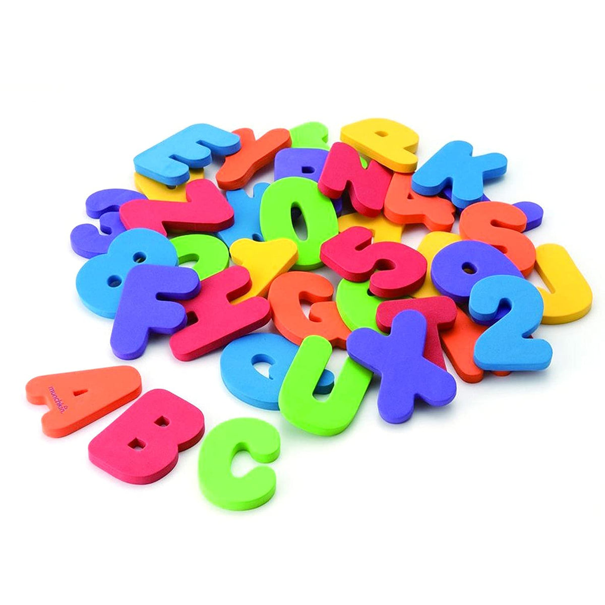 Munchkin 36 Bath Letters and Numbers Toddler Bath Toy