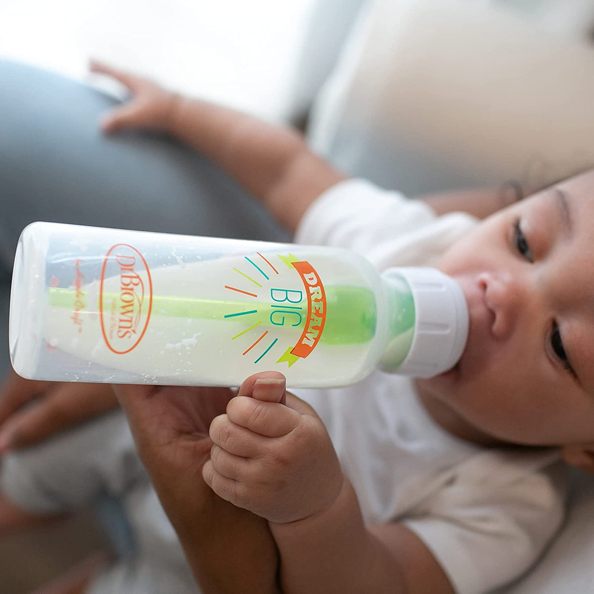 Dr. Brown's Natural Flow Anti-Colic Options+ Narrow Baby Bottles 8 oz, 4 Pack, Dream Adventure