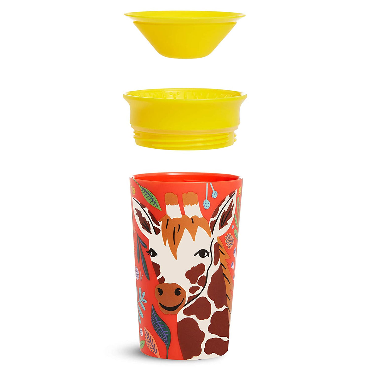 Munchkin Miracle 360 WildLove Sippy Cup, 9 Oz, Giraffe