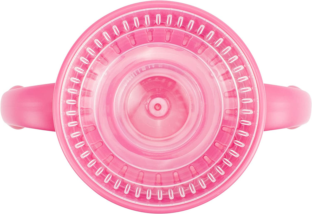 Dr. Brown's Cheers 360 Spoutless Training Cup, 6m+, 7 Ounce, Pink