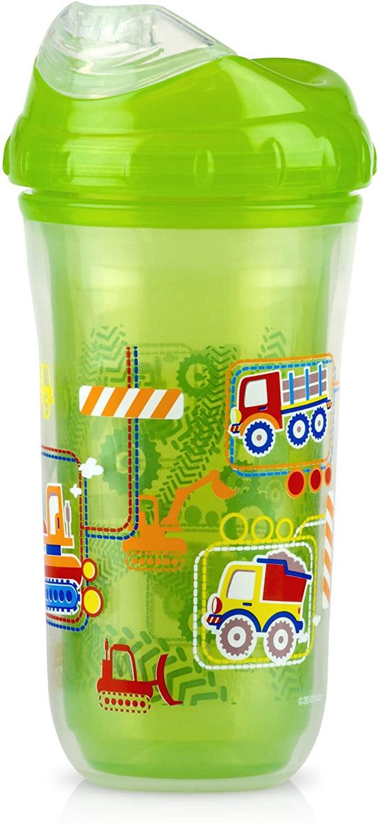 Nuby No-Spill Insulated Cool Sipper 9 oz, 1 pk - Parents' Favorite