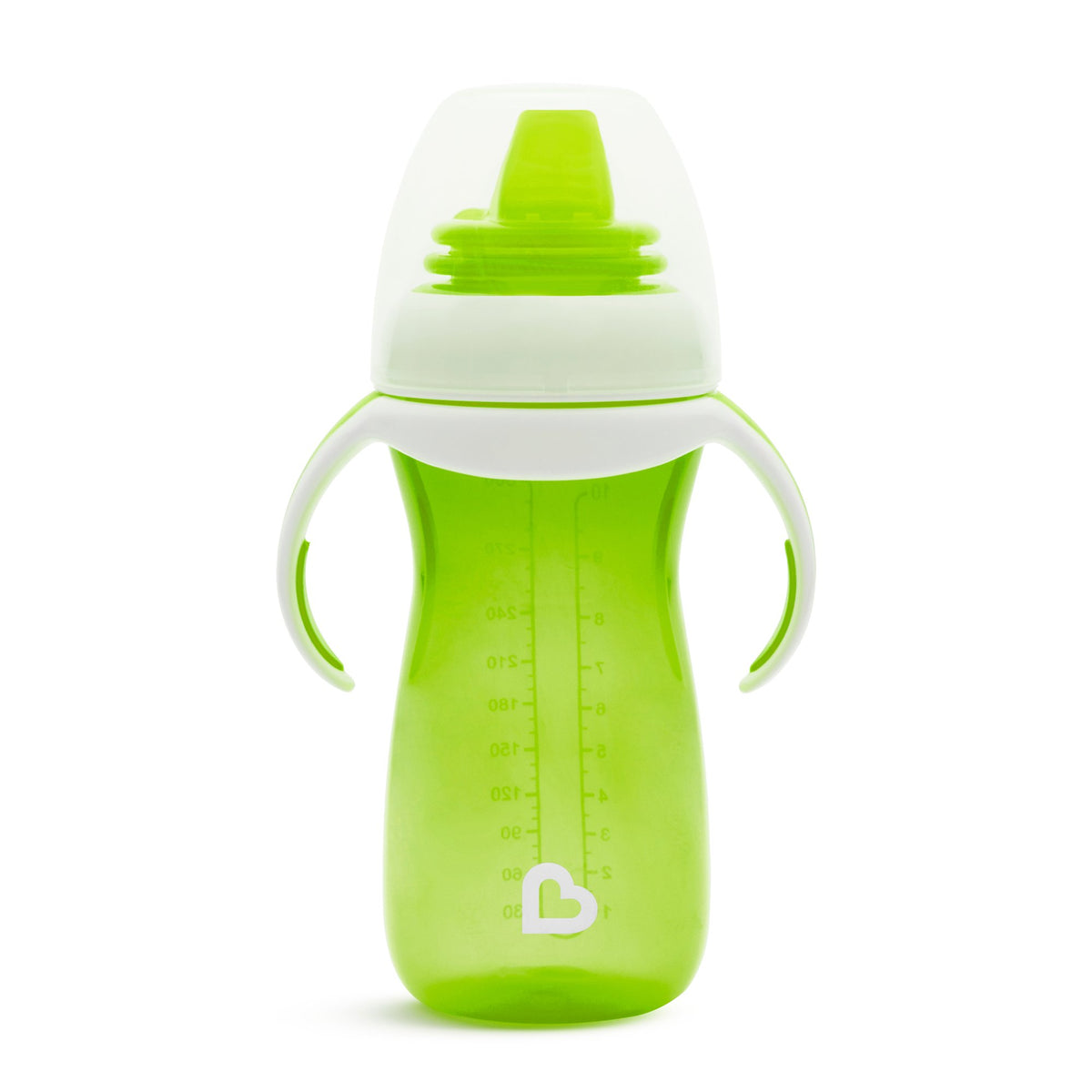 Munchkin Gentle Transition Sippy Cup with Removable Trainer Handles, 10oz, Green