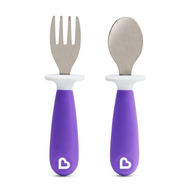 Munchkin Raise Toddler Fork and Spoon Set
