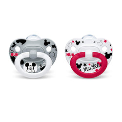 NUK Disney Mickey Mouse Orthodontic Pacifiers, 2 Pack
