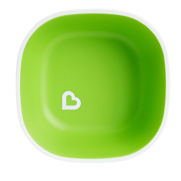 Munchkin 3 Pack Toddler Splash Bowl Set, Green