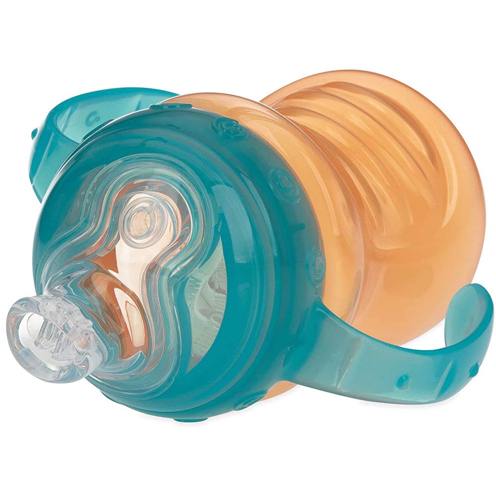Tommee Tippee Sippy Cups- 2 Pack, Orange & Blue, 1 year old+ Kids