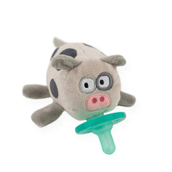 WubbaNub Infant Pacifier - Dada Moo Cow
