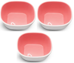 Munchkin 3 Piece Toddler Splash Bowl Set, Pink