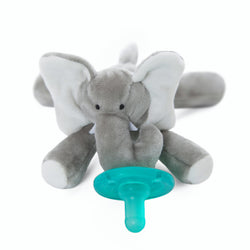 WubbaNub Infant Pacifier - Grey Elephant