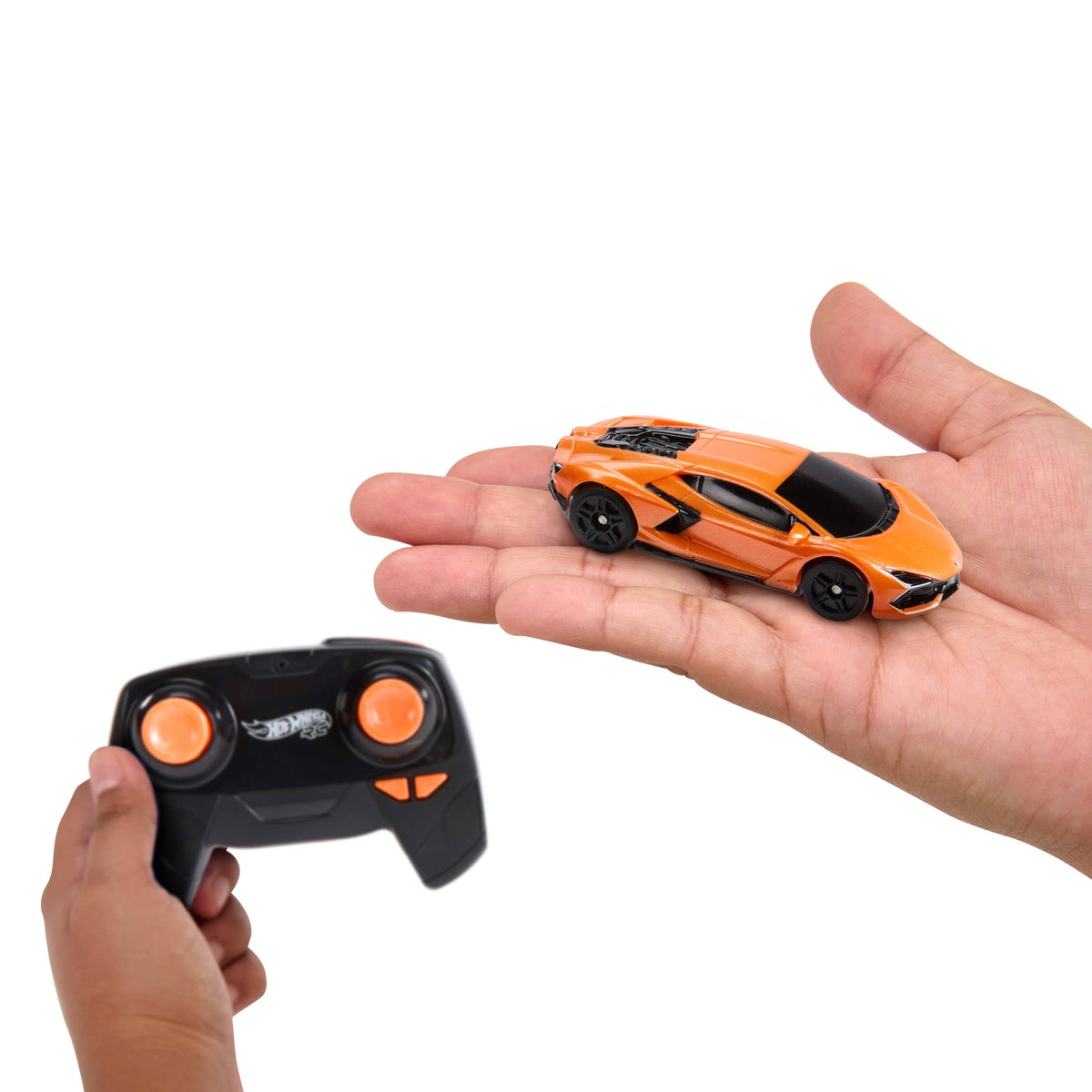 Hot Wheels RC 1:64 Scale Lamborghini Revuelto, Battery-Powered Remote Control & Rechargeable Car - view 4