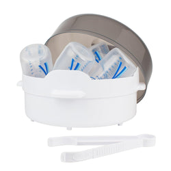 Dr. Brown's Microwave Steam - for Baby Bottles, Nipples, Bottle Parts, Pacifiers, Teethers and more