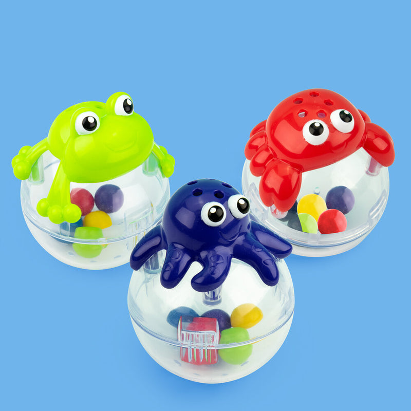 Sassy Bath Toy Bob & Strain Pals 3 Pack