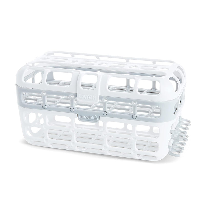 Munchkin High Capacity Dishwasher Basket, 1 Pack, Grey