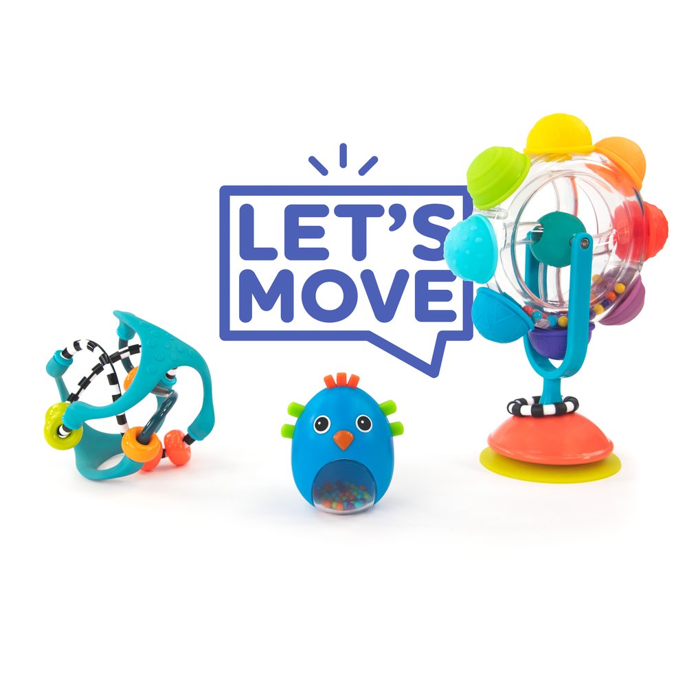 Sassy let's move gift box - 8+ Months