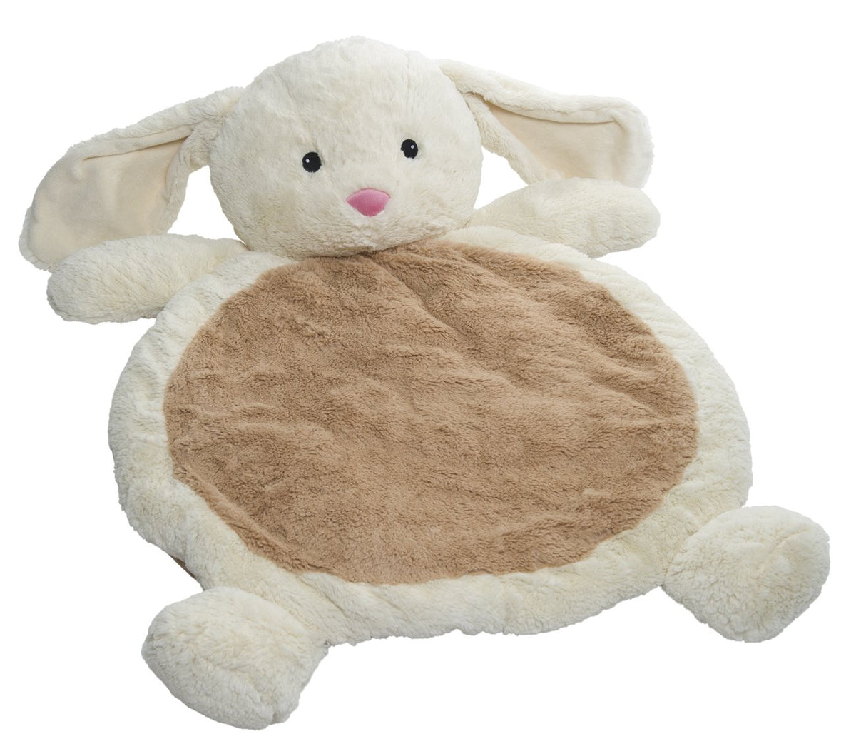 Mary Meyer Bestever Baby Mat, Cream Bunny